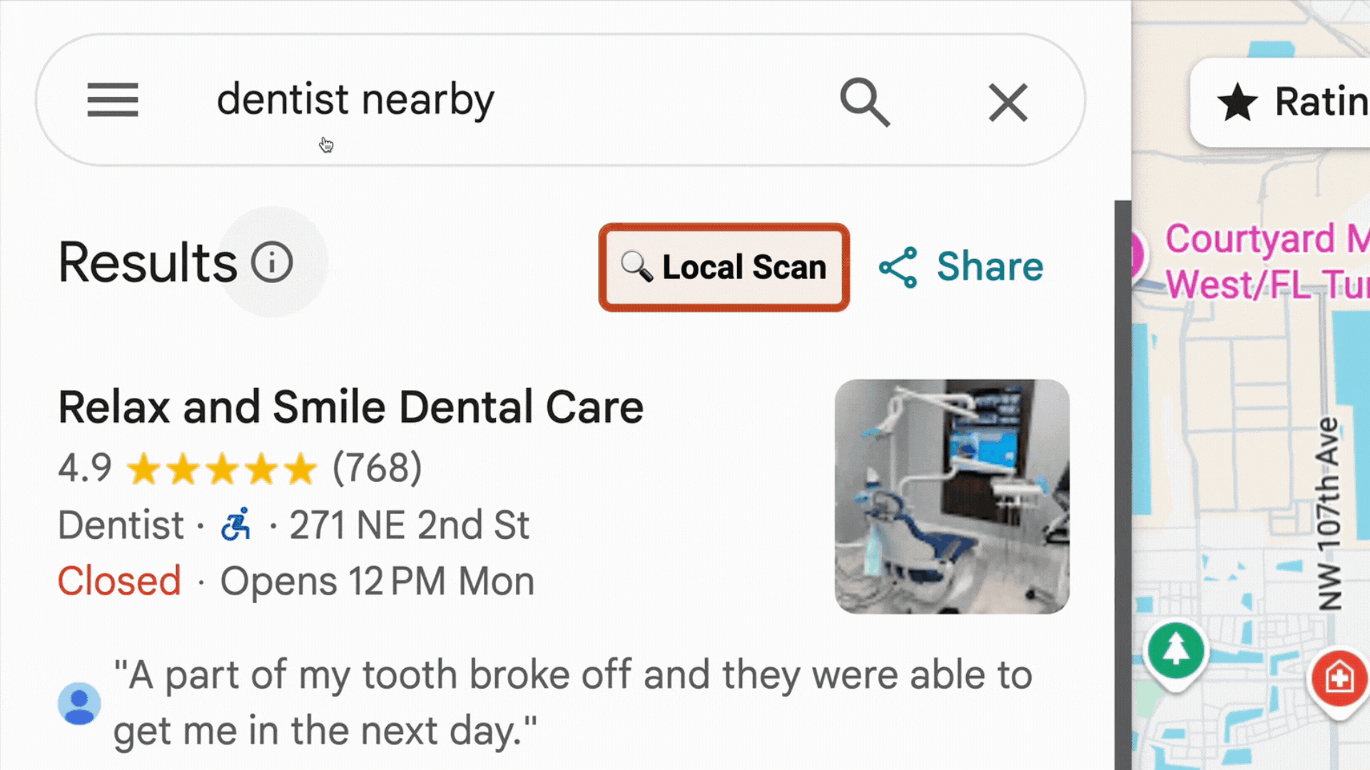How to use Local Scan demonstration